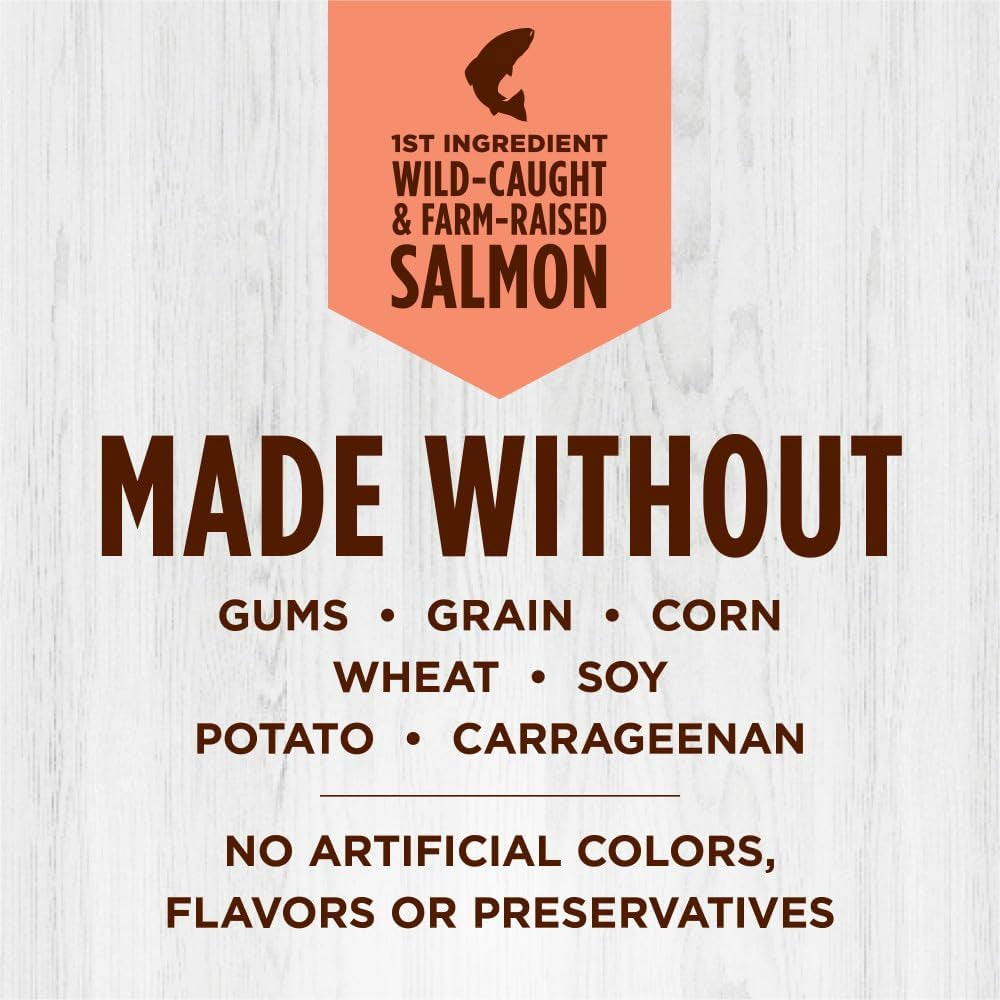 Original Grain Free Real Salmon Recipe Natural Wet Canned Cat Food by Nature'S Variety, 5.5 Oz. Cans (Case of 12)
